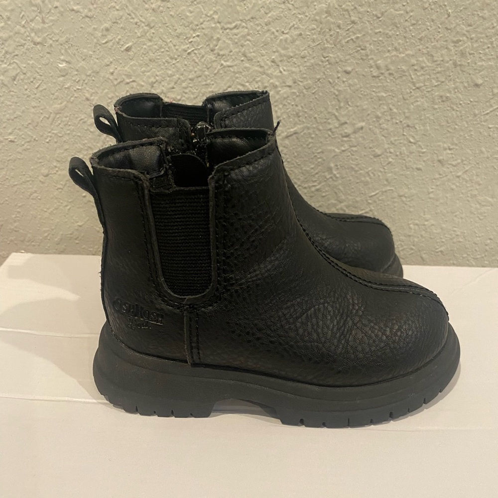 Toddler Carters Black Chelsea Boots Size 6c